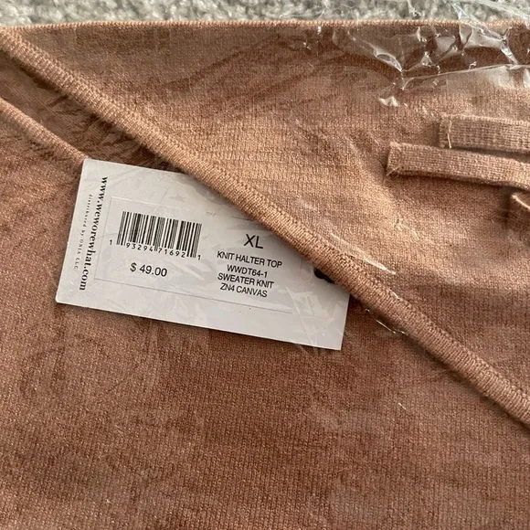 Bundle for bltt1271 WeWoreWhat Knit Halter Top - NWT - Picture 2 of 6